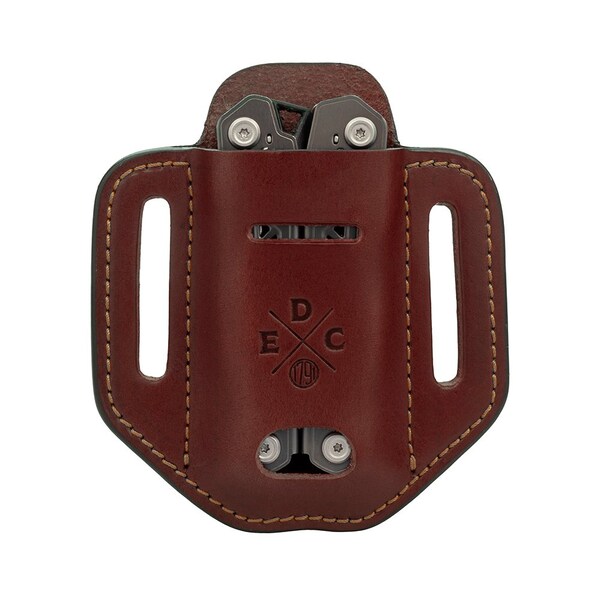 Leather Sheath for L/XL Multitool & Easy-Slide Belt Attachment
